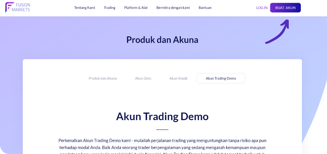 Akun Trading Demo