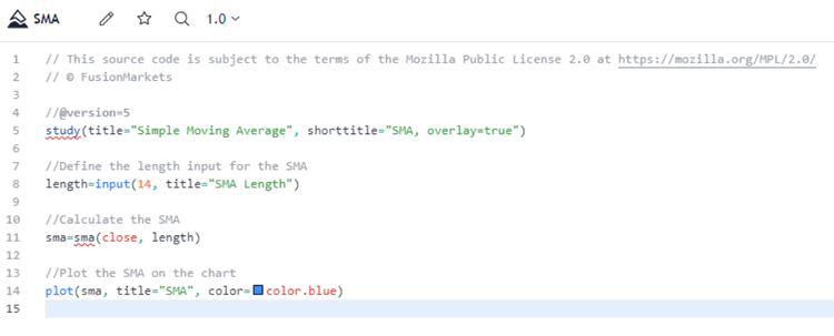 Pinescript Language Example How to Use PineScript for Trading on TradingView